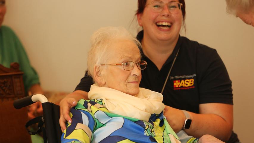 Frau H. und Wunscherfüllerin